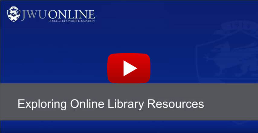 Exploring Library Resources Youtube Link