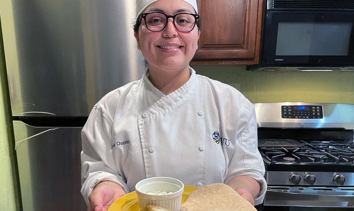 Student Spotlight: Sara Osorio, ’23 – Professional Culinary Skills Certificate banner