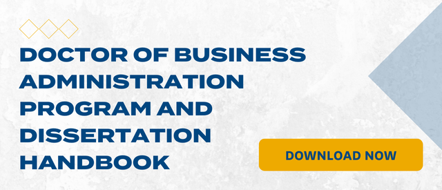 Doctor of Business Administration Program and Dissertation Handbook Download Button