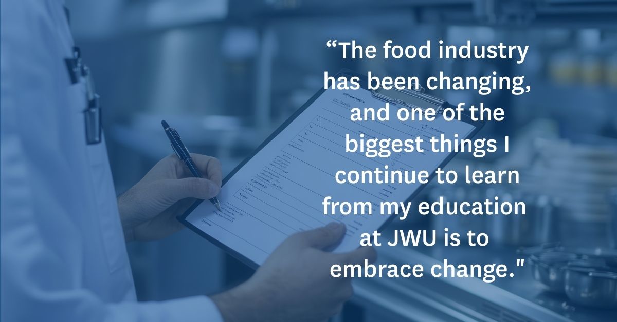 Student Spotlight: Joseph Presler, M.S. – Food Safety banner