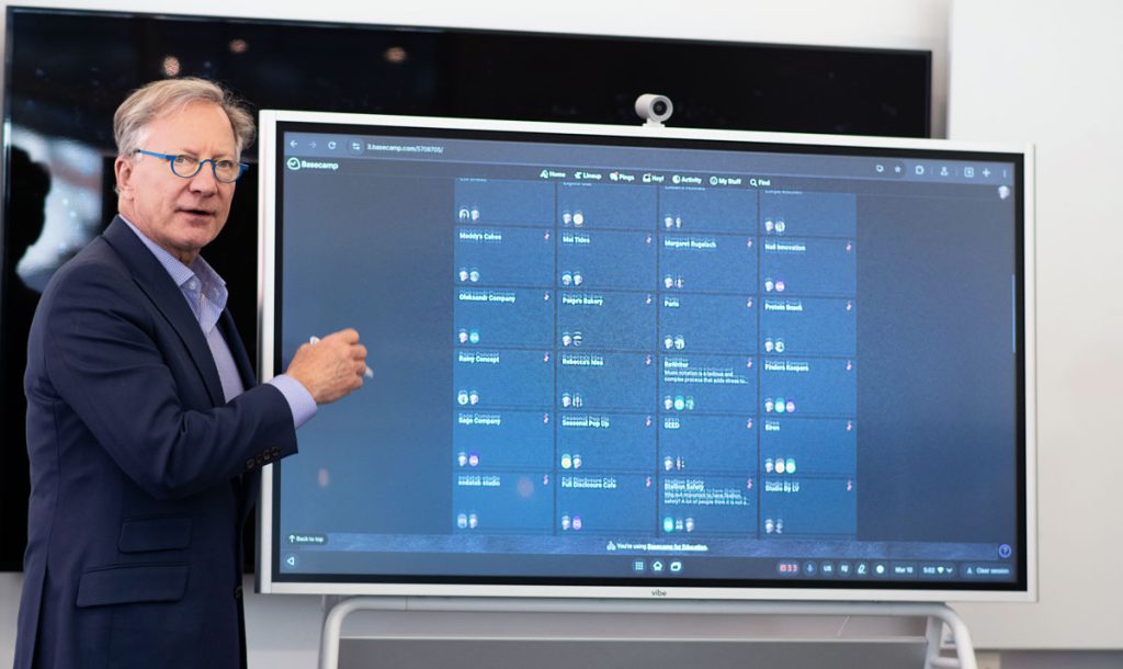 Jeff Binczyk, Director of the Larry Friedman Entrepreneurship Center, known as The Launch Pad.