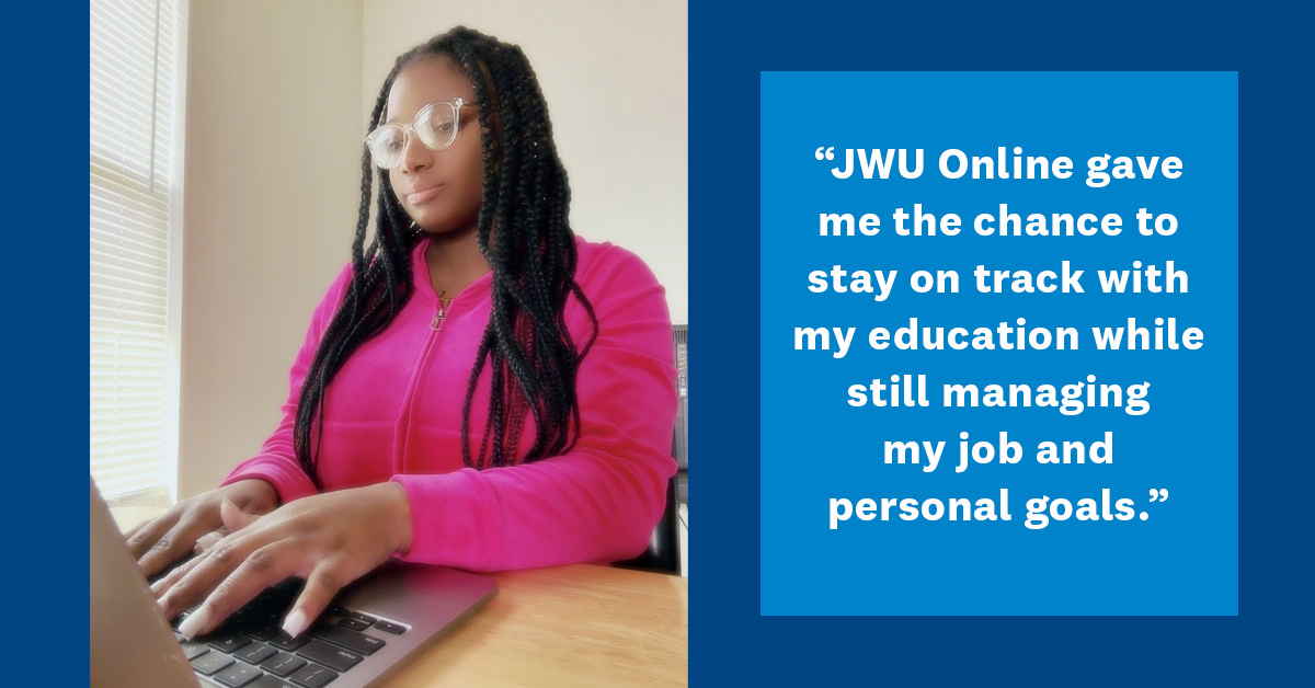 The Student Experience: Janiyah Lott ‘28, BS – Psychology banner