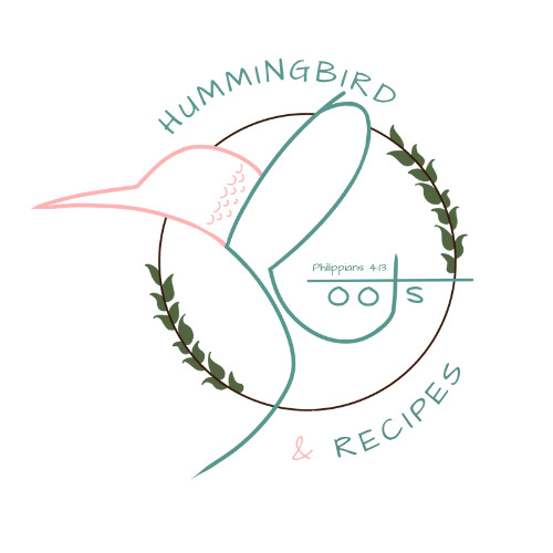Hummingbird Roots & Recipes Logo.