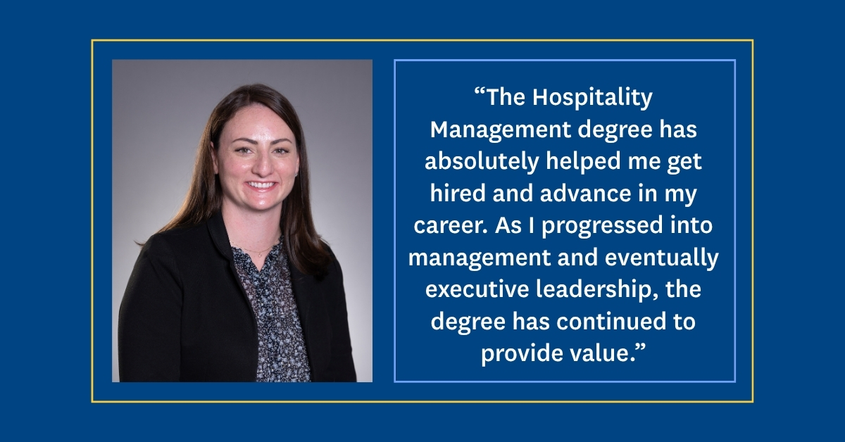 The Student Experience: Emily Adams ’22, B.S. – Hospitality Management