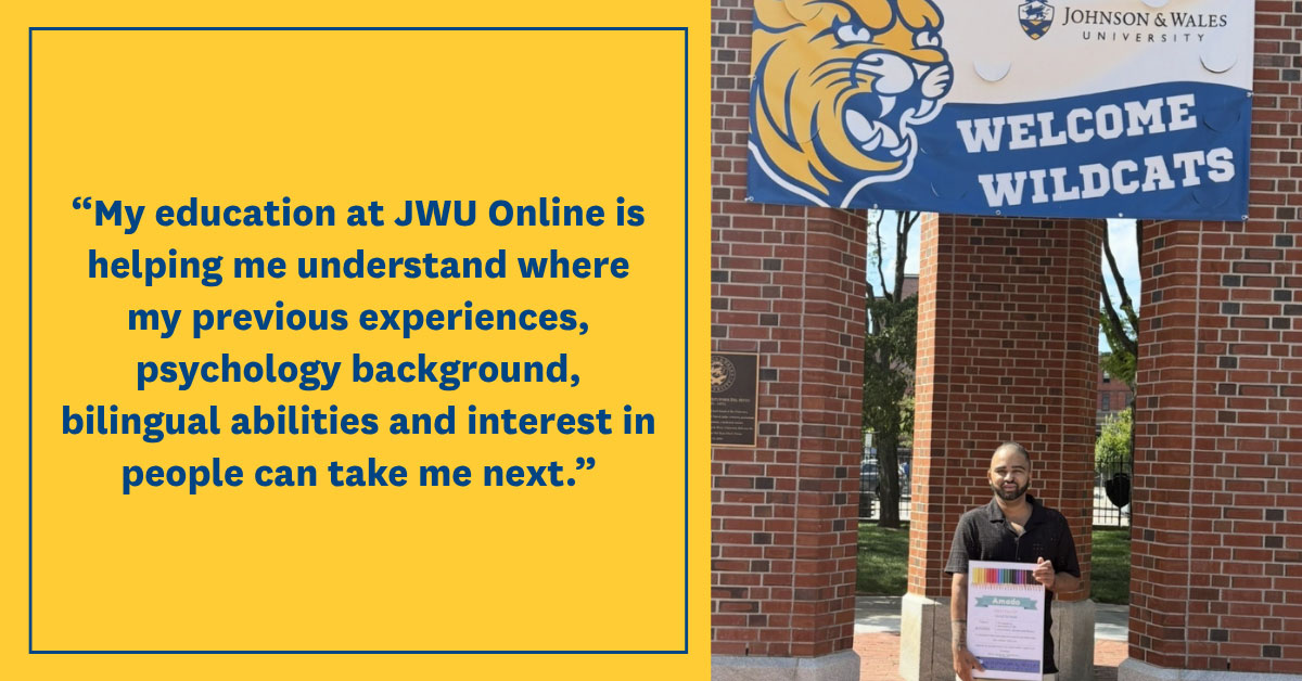 The Student Experience: Amado Amesquita-Santos, MBA – Human Resources Management banner